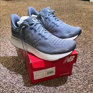 New Balance 1080 v12 Grey/Blue Moyen Running Shoes